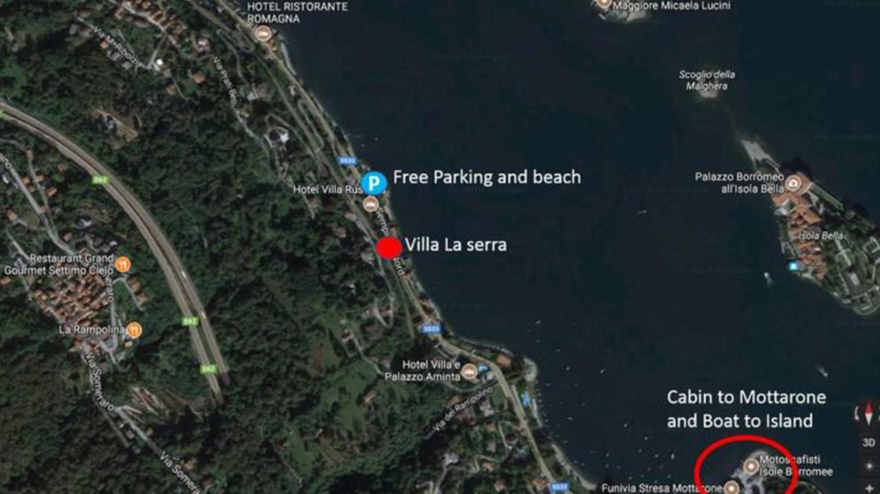 Villa La Serra Baveno Eksteriør bilde